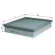 Filtre à air MAHLE LX 889 - Visuel 1