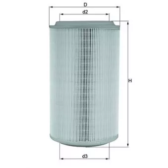 Filtre à air MAHLE LX 913