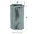 Filtre à air MAHLE LX 915 - Visuel 1