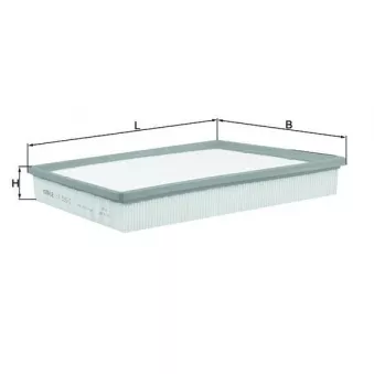 Filtre à air MAHLE LX 935/2