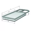 Filtre à air MAHLE LX 954 - Visuel 1