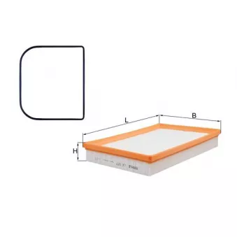 Filtre à air MAHLE LX 977D