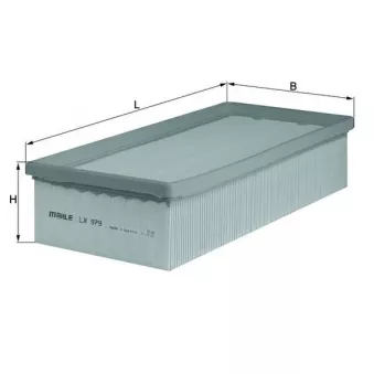 Filtre à air MAHLE LX 979