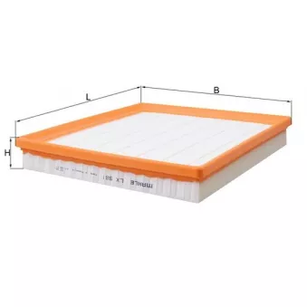Filtre à air MAHLE