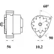 Alternateur MAHLE MG 1059 - Visuel 3