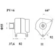 Alternateur MAHLE MG 1077 - Visuel 2