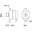 Alternateur MAHLE MG 1079 - Visuel 2