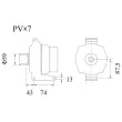 Alternateur MAHLE MG 1083 - Visuel 2