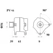 Alternateur MAHLE MG 1089 - Visuel 2
