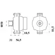 Alternateur MAHLE MG 1090 - Visuel 2