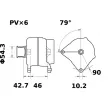 Alternateur MAHLE MG 11 - Visuel 2