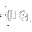 Alternateur MAHLE MG 112 - Visuel 2