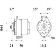 Alternateur MAHLE MG 113 - Visuel 3