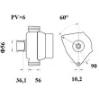 Alternateur MAHLE MG 157 - Visuel 2