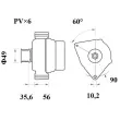 Alternateur MAHLE MG 19 - Visuel 2