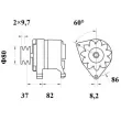 Alternateur MAHLE MG 192 - Visuel 2