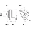 Alternateur MAHLE MG 197 - Visuel 3