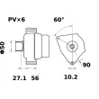 Alternateur MAHLE MG 2 - Visuel 2