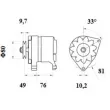 Alternateur MAHLE MG 211 - Visuel 2