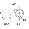 Alternateur MAHLE MG 212 - Visuel 2