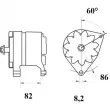 Alternateur MAHLE MG 216 - Visuel 2