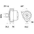 Alternateur MAHLE MG 22 - Visuel 2