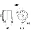 Alternateur MAHLE MG 226 - Visuel 2