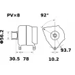 Alternateur MAHLE MG 23 - Visuel 2