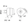Alternateur MAHLE MG 252 - Visuel 2