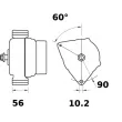 Alternateur MAHLE MG 27 - Visuel 2