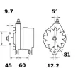 Alternateur MAHLE MG 280 - Visuel 2