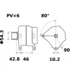 Alternateur MAHLE MG 31 - Visuel 2