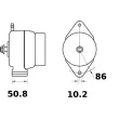 Alternateur MAHLE MG 340 - Visuel 2