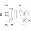 Alternateur MAHLE MG 346 - Visuel 2
