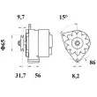 Alternateur MAHLE MG 347 - Visuel 2