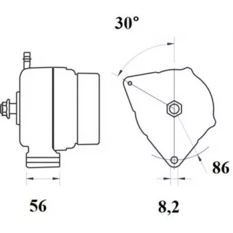 Alternateur MAHLE MG 359