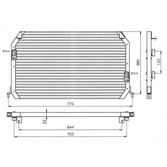 Condenseur, climatisation NRF 35203