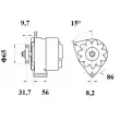 Alternateur MAHLE MG 395 - Visuel 2