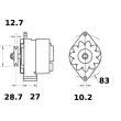 Alternateur MAHLE MG 416 - Visuel 2