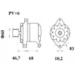Alternateur MAHLE MG 419 - Visuel 2
