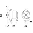 Alternateur MAHLE MG 43 - Visuel 2