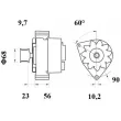 Alternateur MAHLE MG 431 - Visuel 2