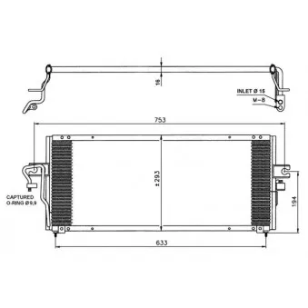 Condenseur, climatisation NRF 35231