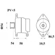 Alternateur MAHLE MG 451 - Visuel 2
