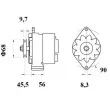 Alternateur MAHLE MG 461 - Visuel 2