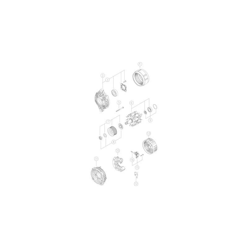 Alternateur MAHLE MG 476