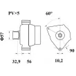 Alternateur MAHLE MG 48 - Visuel 3