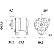 Alternateur MAHLE MG 514 - Visuel 2