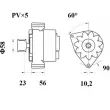 Alternateur MAHLE MG 519 - Visuel 2