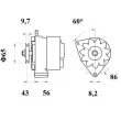 Alternateur MAHLE MG 527 - Visuel 2